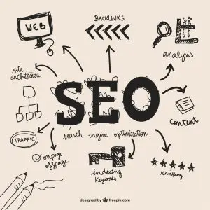 Business owner using SEO tools to grow business in Nepal